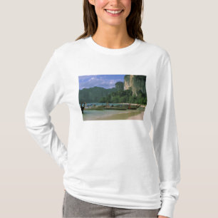 T-shirt Asie, Thaïlande, Krabi. Plage de West Railay,
