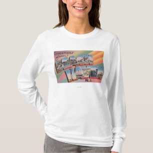 T-shirt Asile de plage, New Jersey - grandes scènes de