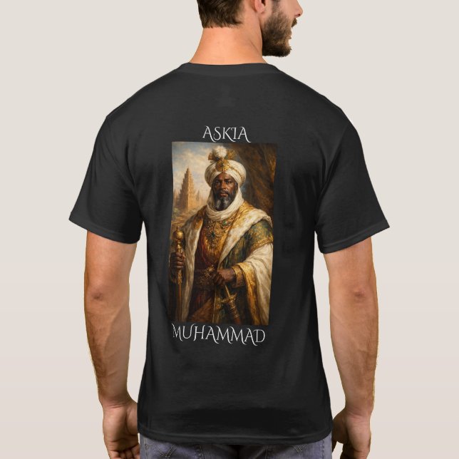 T-shirt Askia Muhammad (Dos)