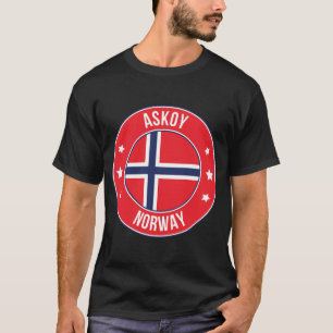 T-shirt Askoy, ville de Norvège