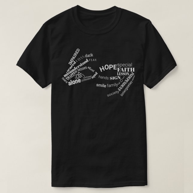 T-shirt ASL Enseignant Inspiré American Sign Language Rela (Design devant)