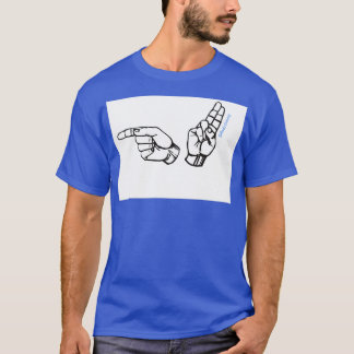 T-shirt ASL Gallaudet University