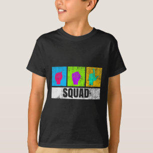 T-shirt ASL Langue Des Signes Mains Pour Fierté Sourde Et 