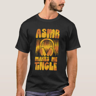 T-shirt Asmr Me Rend Tingle Rétro Tingling Asmr