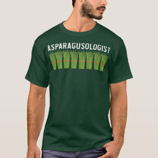 T-shirt Asparagusologue Asparagus Lover Vegetable V