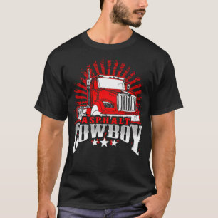T-shirt Asphalt Cowboy er ing Red Vintage gay pride drôle