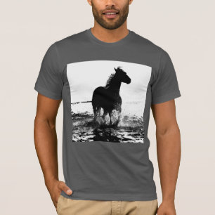 T-shirt Asphalte Couleur Élégante Pop Art Moderne Courant 