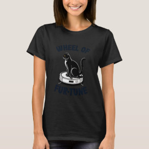 T-shirt Aspirateur Robot Roue de Fur-Tune Drôle de Chat 8