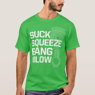 T-shirt Aspirez Serrez Frappez Et Soufflez La Combustion D