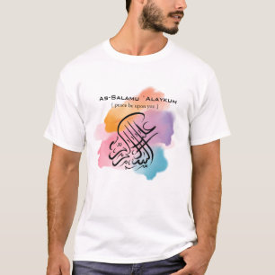 T-shirt Assalamu 'alaikum - calligraphie arabe Art