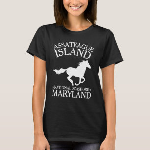 T-shirt Assateague National Seashore Assateague Horse