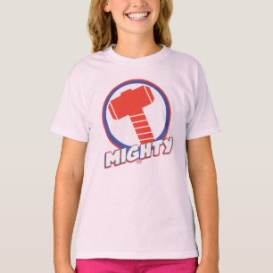 T-shirt Assemblage des Avengers Thor Puissant Logo