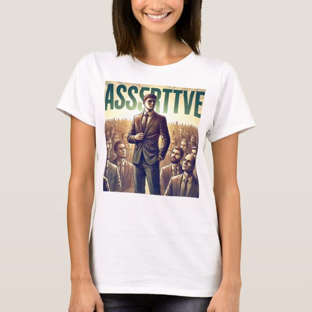 T-shirt assertif (Devant)