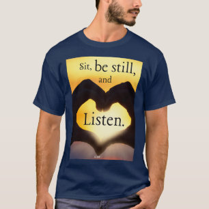 T-shirt Asseyez-vous