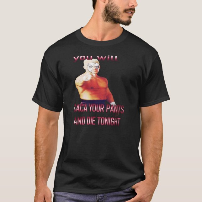 T-shirt Asseyez-vous le pudeur... bro (Devant)