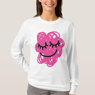 T-shirt Assez dans le rose