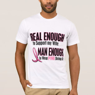 T-shirt Assez vrai assez homme pour porter l'ÉPOUSE rose