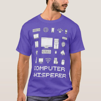 T-shirt Assistance informatique Whisperer Informatique Ner