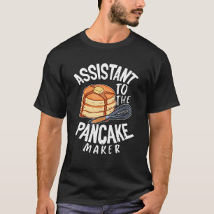 T-shirt Assistant À La Journée Pancake Maker Pancake