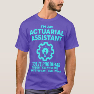T-SHIRT ASSISTANT ACTUARIAL NICE DESIGN 2017
