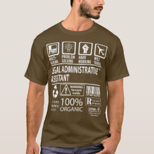 T-shirt Assistant administratif juridique