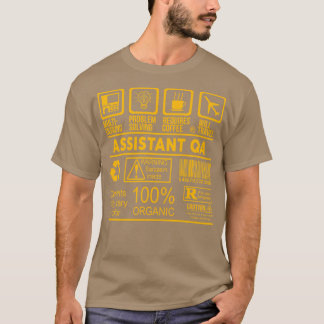 T-SHIRT ASSISTANT AQ NICE DESIGN 2017 1