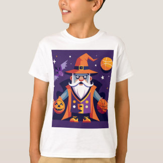 T-shirt Assistant Basket-ball Halloween