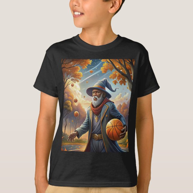 T-shirt Assistant Basket-ball Vintage (Devant)