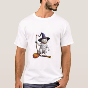 T-shirt Assistant Chat Sorcière Halloween Amoureux de les 