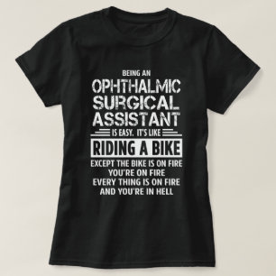 T-shirt Assistant chirurgical ophtalmique