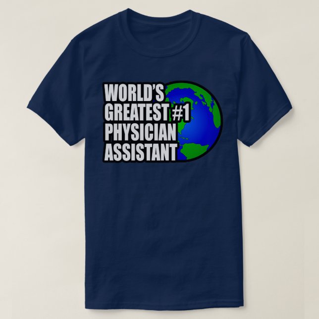 T-shirt Assistant de médecin 46 (Design devant)