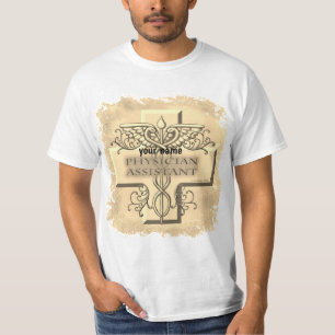 T-shirt Assistant de médecin de Cross Caduceus