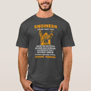 T-shirt Assistant Définition Mécanique civile