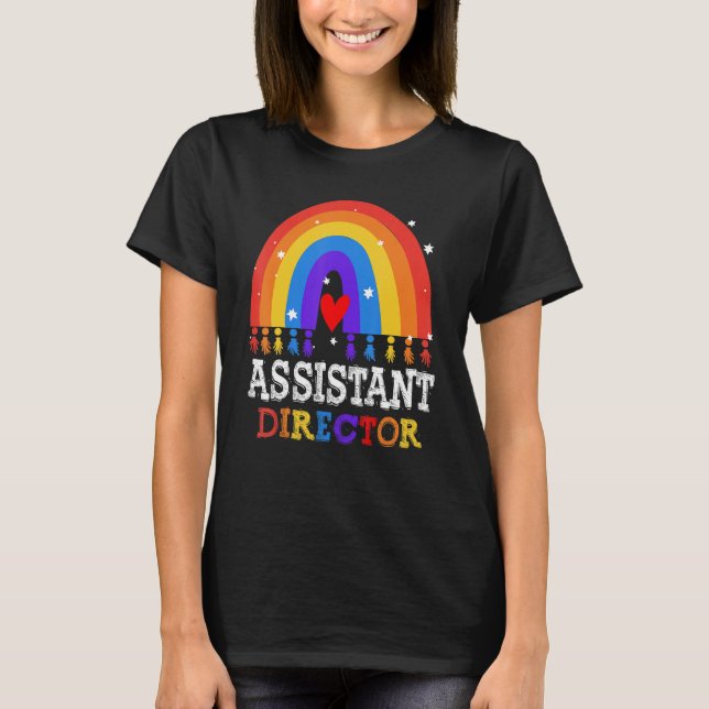 T-shirt Assistant Director Appreciation Week Theater Nursi (Devant)
