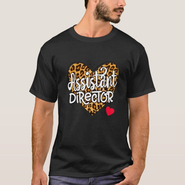 T-shirt Assistant Director Appreciation Week Theater Valen (Devant)