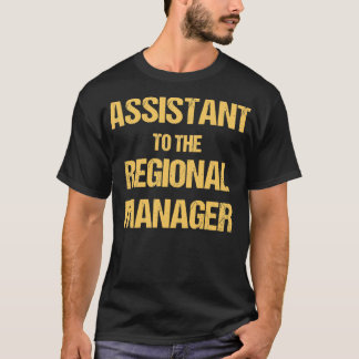 T-shirt Assistant du gestionnaire régional 17