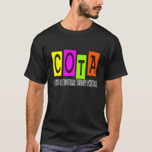T-shirt Assistant en ergothérapie certifié Cota Ot O