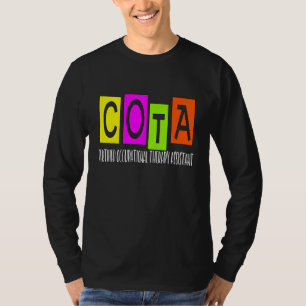 T-shirt Assistant en ergothérapie certifié Cota Ot O