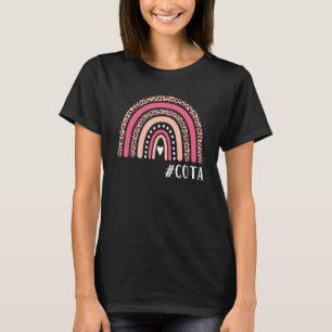 T-shirt Assistant en ergothérapie certifié Rainbow C