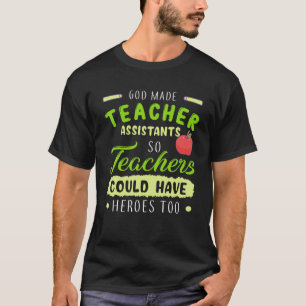 T-shirt Assistant Enseignant Aide Funny Hero Don