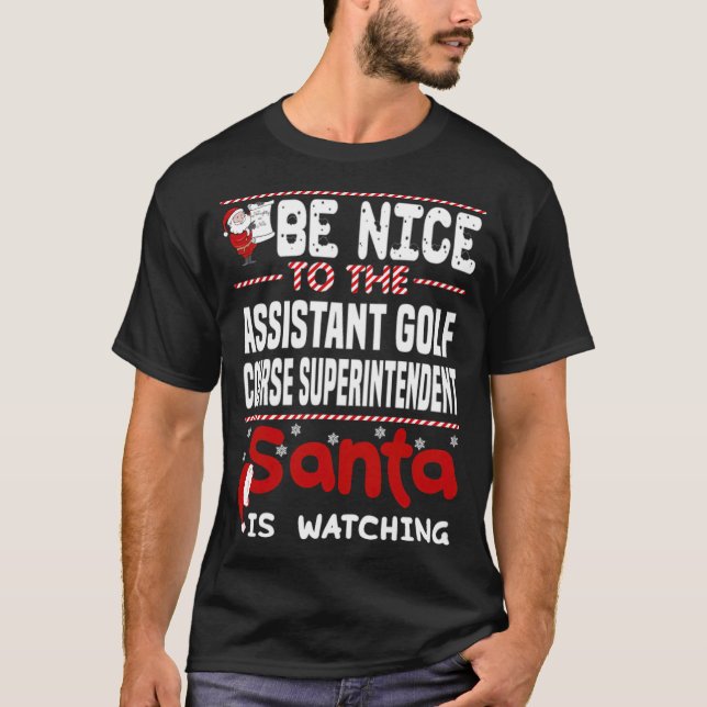 T-shirt Assistant Golf Course Superintendent funny sayings (Devant)
