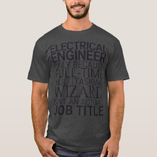 T-shirt Assistant Ingénieur électrique Génie électrique