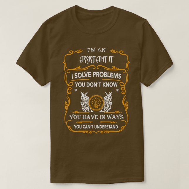 T-SHIRT ASSISTANT IT 2 (Design devant)