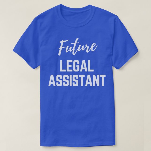 T-shirt Assistant juridique futur (Design devant)