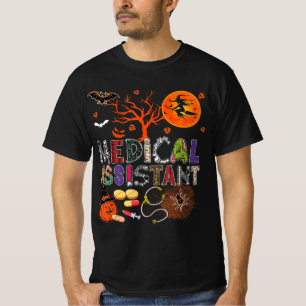 T-shirt Assistant médical Halloween Zombie Costume Scary P