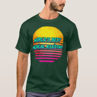 T-shirt Assistant Médicale des années 1980