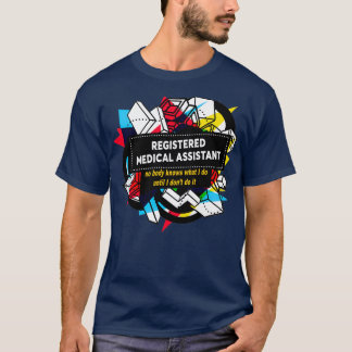 T-SHIRT ASSISTANT MÉDICALE ENREGISTRÉ
