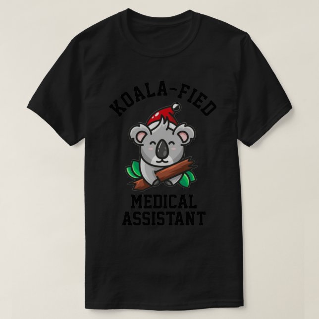 T-shirt Assistant Médicale Koalafied (Design devant)