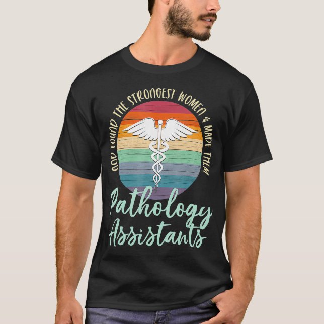T-shirt Assistant Pathologie des symboles Médicales rétro  (Devant)