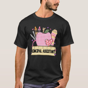 T-shirt Assistant principal Valentine S Day Enseignant Fra